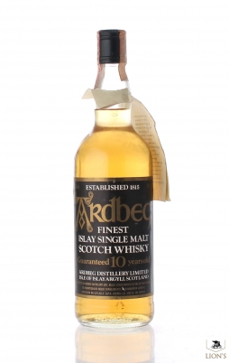 Ardbeg 10 years old clear glass