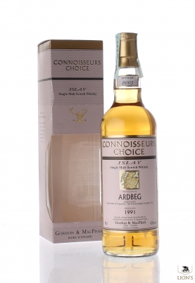 Ardbeg 1991 Connoisseur's Choice Map Label