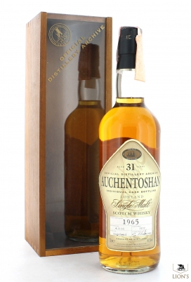 Auchentoshan 1965 31 years old cask 2502 49.3%