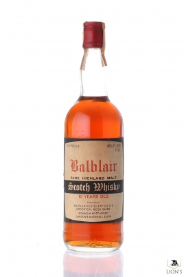 Balblair 10 Years Old 100 Proof