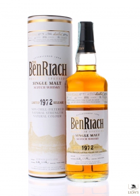 Benriach 1972 33 years old cask 1733 