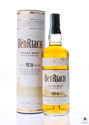 Benriach 1978 28 years old 54%