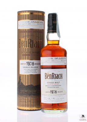 Benriach 1978 29 years old 52.5% 