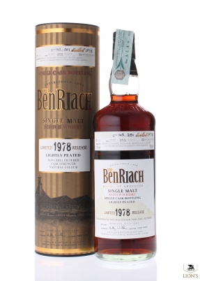 Benriach 1978 29 years old 52.2% 