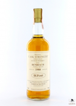 Benriach 1980 Cask Strenght 59.3%