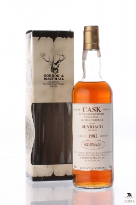 Benriach 1982 62.4% 75cl G&M Cask 