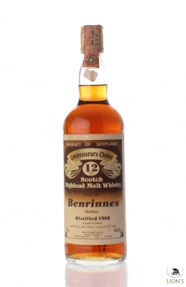 Benrinnes 1968 12 Years Old Connoisseur's Choice