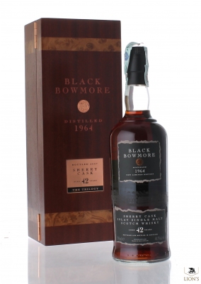 Black Bowmore 1964 42 years old