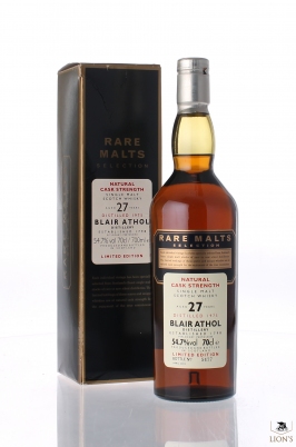 Blair Athol 1975 27 years old Rare malts 54.7% 70cl