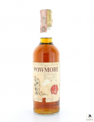 Bowmore 1972 Samaroli Red damaged label