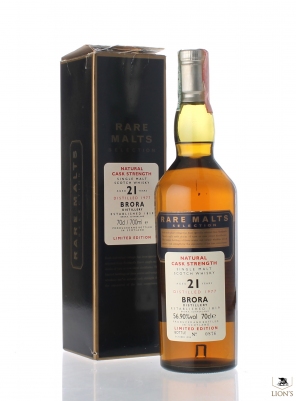 Brora 1977 21yo  Rare Malts 56.90%