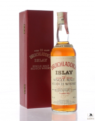 Bruichladdich 21 years old