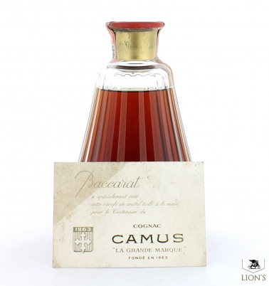 Camus Cognac Baccarat Crystal Decanter 