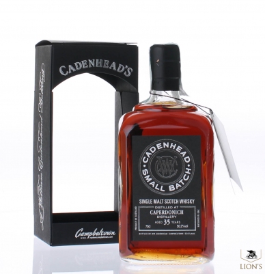 Caperdonich 1977 35 years old Cadenhead's 50.2%