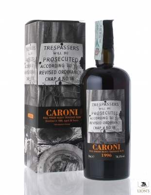 Caroni Rum 1996 20 years old 70.1%