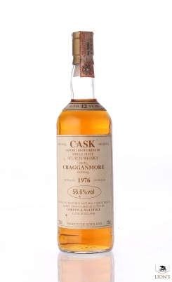 Cragganmore 1976 12 Years Old 56.6% CASK