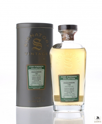 Cragganmore 1989 16yo 56.5%  Signatory