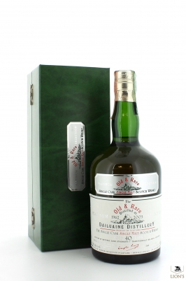 Dailuaine 1962 40yo Platinum Selection