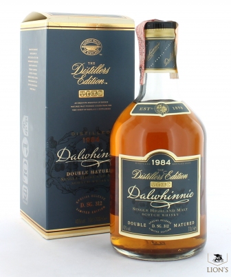 Dalwhinnie 1984 double matured B2000