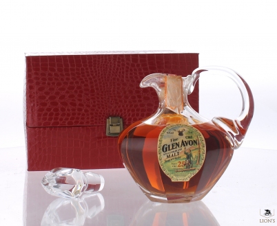 Glen Avon 25 years old crystal Decanter