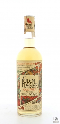 Glen Flagler painted lable