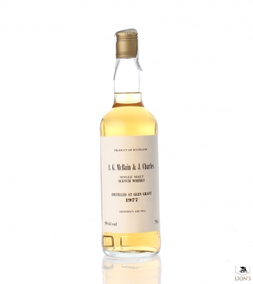 Glen Grant 1977 59.6% 75cl McBain & J. Charles