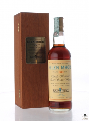 Glen Mhor 1966 30yo 60.1% Bar Metro 30th Anniversary