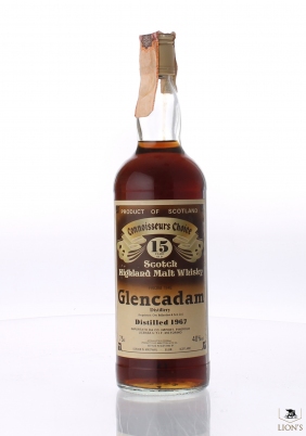 Glencadam 1967 15 Years Old CC Brown Label Violi