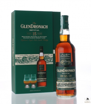 Glendronach 15 years Revival Gift Set