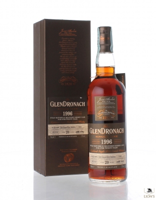 Glendronach 1996 20yo 53% cask 1485