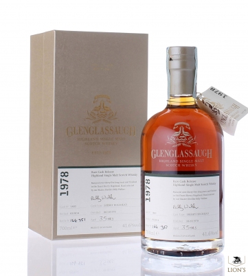 Glenglassaugh 1978 35yo 41.6% cask 1803