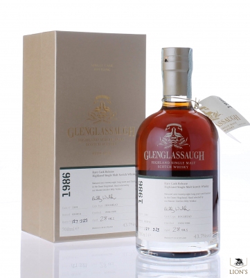 Glenglassaugh 1986 28 years old 43.7% cask 2101