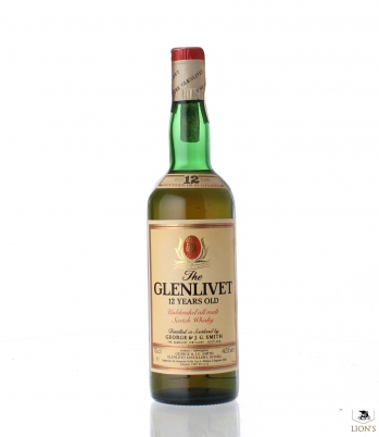 Glenlivet 12yo 43% 75cl OB