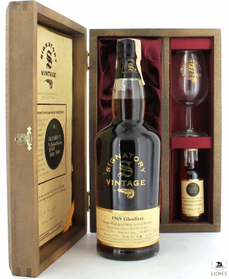 Glenlivet 1969 31 years old Signatory 56.4%