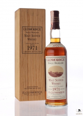 Glenmorangie 1971 wood box