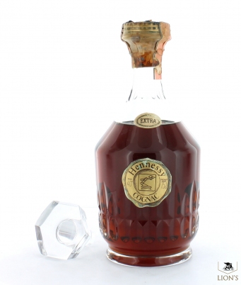 Hennessy Extra Cognac Crystal Decanter 