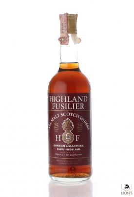 highland fusilier 25yo Pinerolo Imp. G&M