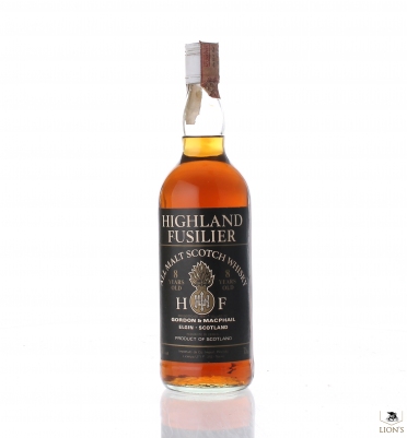 Highland Fusilier 8 Years Old 