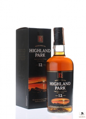 Highland Park 12 years old square box