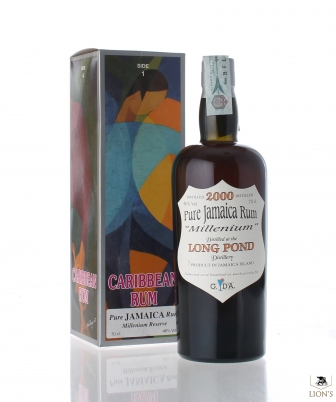 Jamaica Rum Long Pond 2000 Millenium 