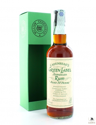 Jamaican Rum 1974 30 years old Cadenhead 51.8%