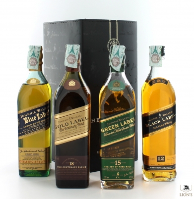 Johnnie Walker Collection Pack 4x20cl 