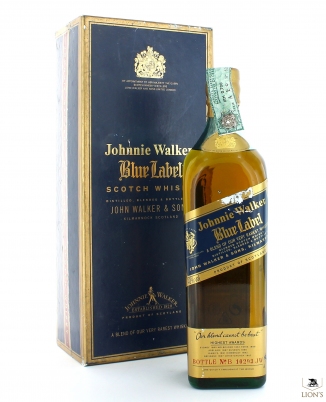 Johnnie Walker Blue Label old version