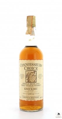 Knockdhu 1974 Connosseurs choice