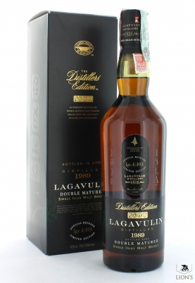 Lagavulin 1989 double matured with box