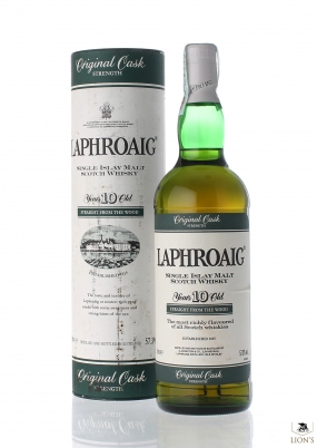 Laphroaig 10 years old 57.3% green stripe