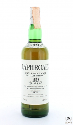 Laphroaig 10yo 43% 75cl no box