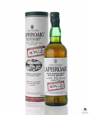 Laphroaig 10yo 58.3% batch 2 Cask Strength