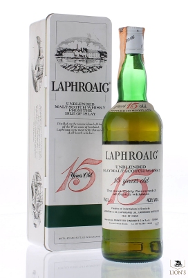 Laphroaig 15 years old Cinzano Red Fifteen