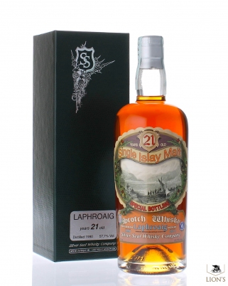 Laphroaig 1990 21 years old 57.7% SIlver Seal